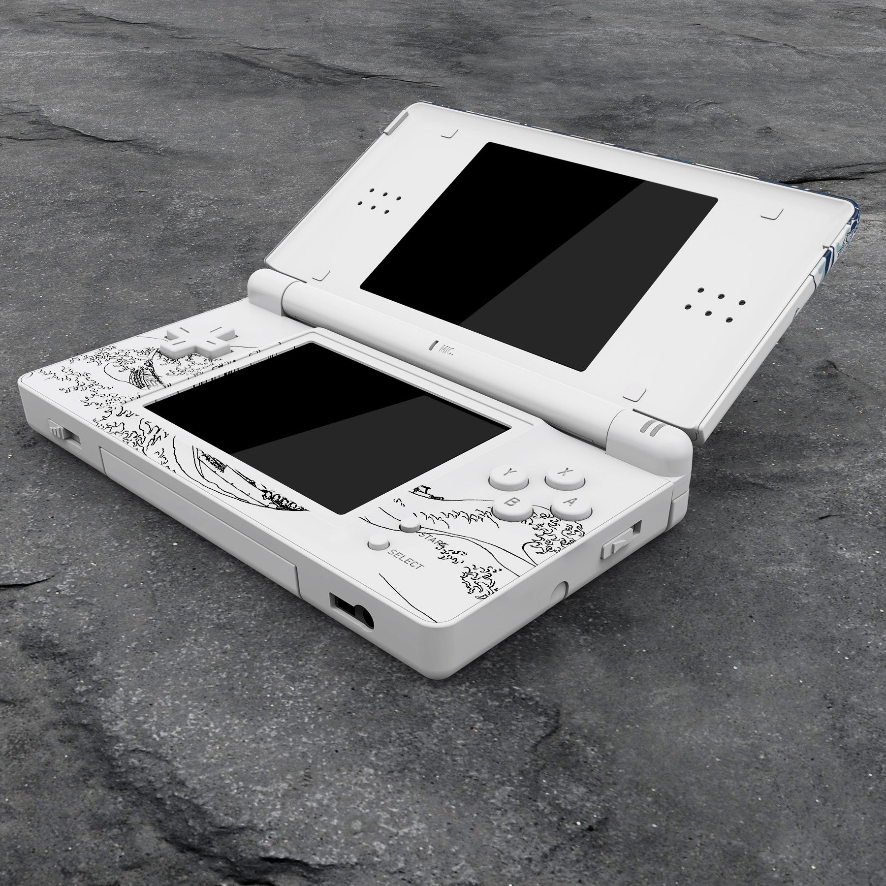 eXtremeRate The Great Wave Replacement Full Housing Shell