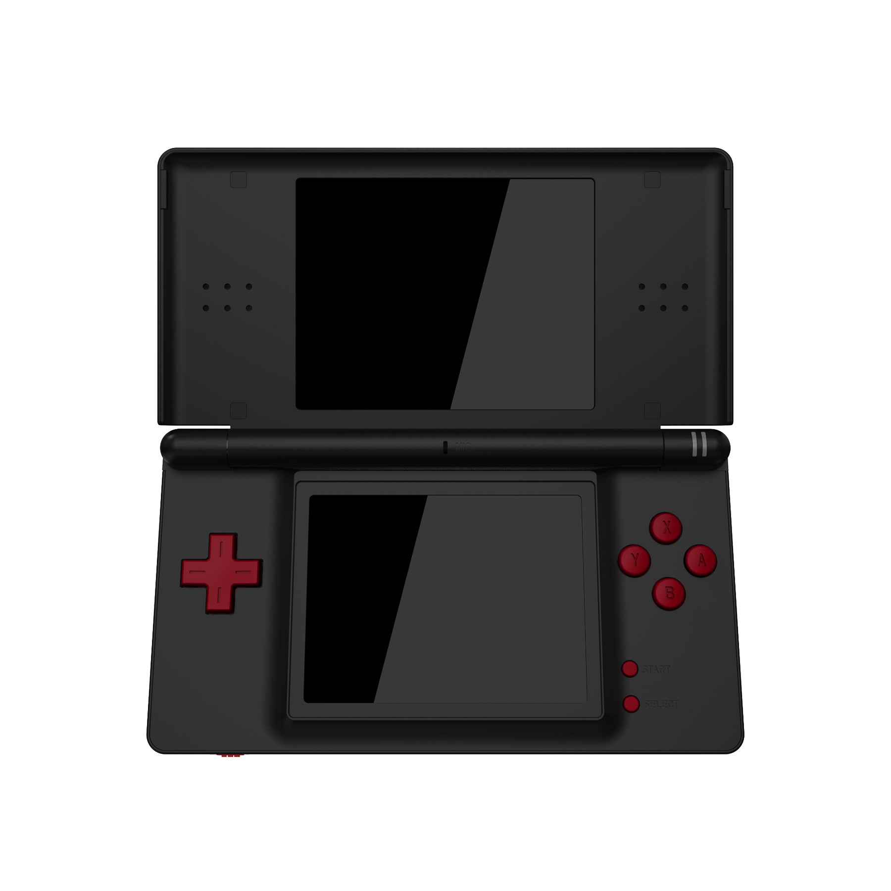 eXtremeRate Vampire Red Replacement Full Set Buttons for Nintendo