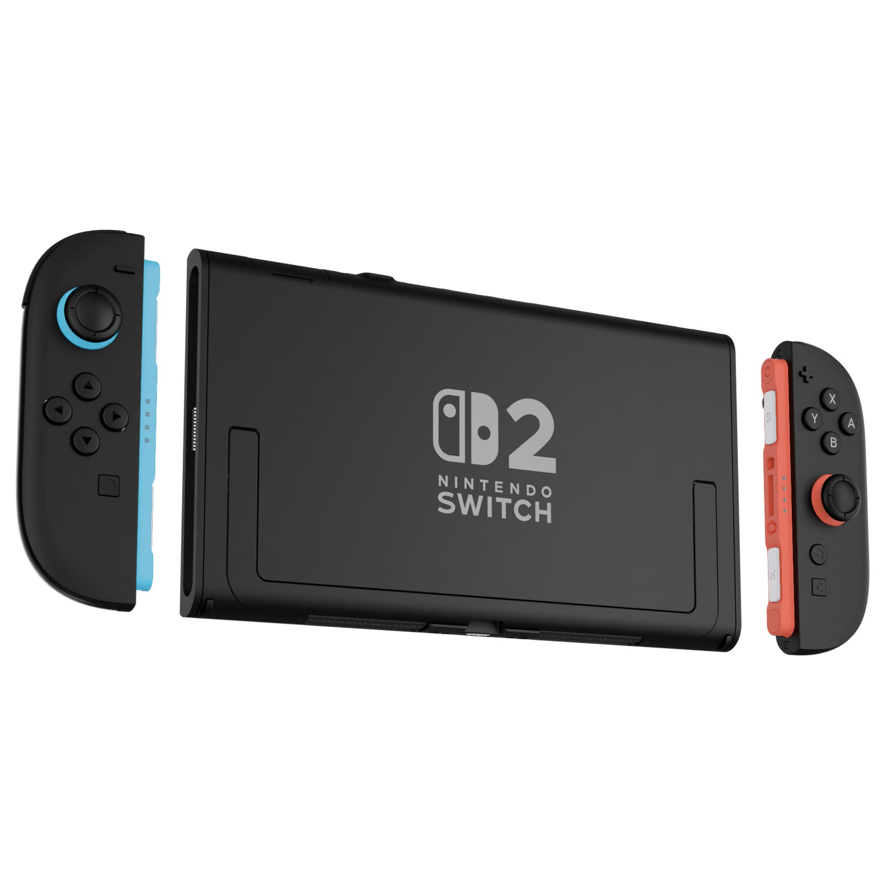 eXtremeRate White 4 in 1 Metal SR SL Buttons for Nintendo Switch 2 ...