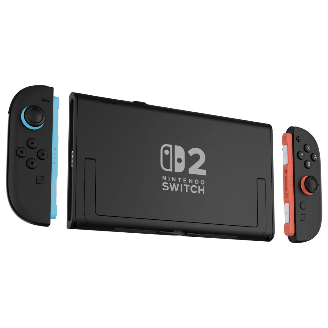 eXtremeRate White 4 in 1 Metal SR SL Buttons for Nintendo Switch 2 Joycon Rail - DDBNT025