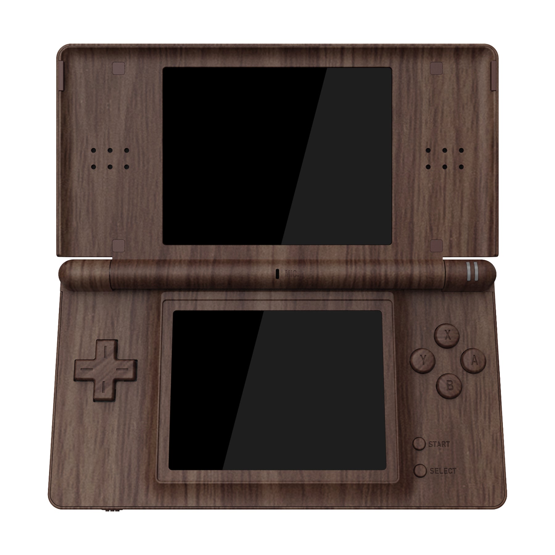 eXtremeRate Wood Grain Replacement Full Housing Shell & Buttons
