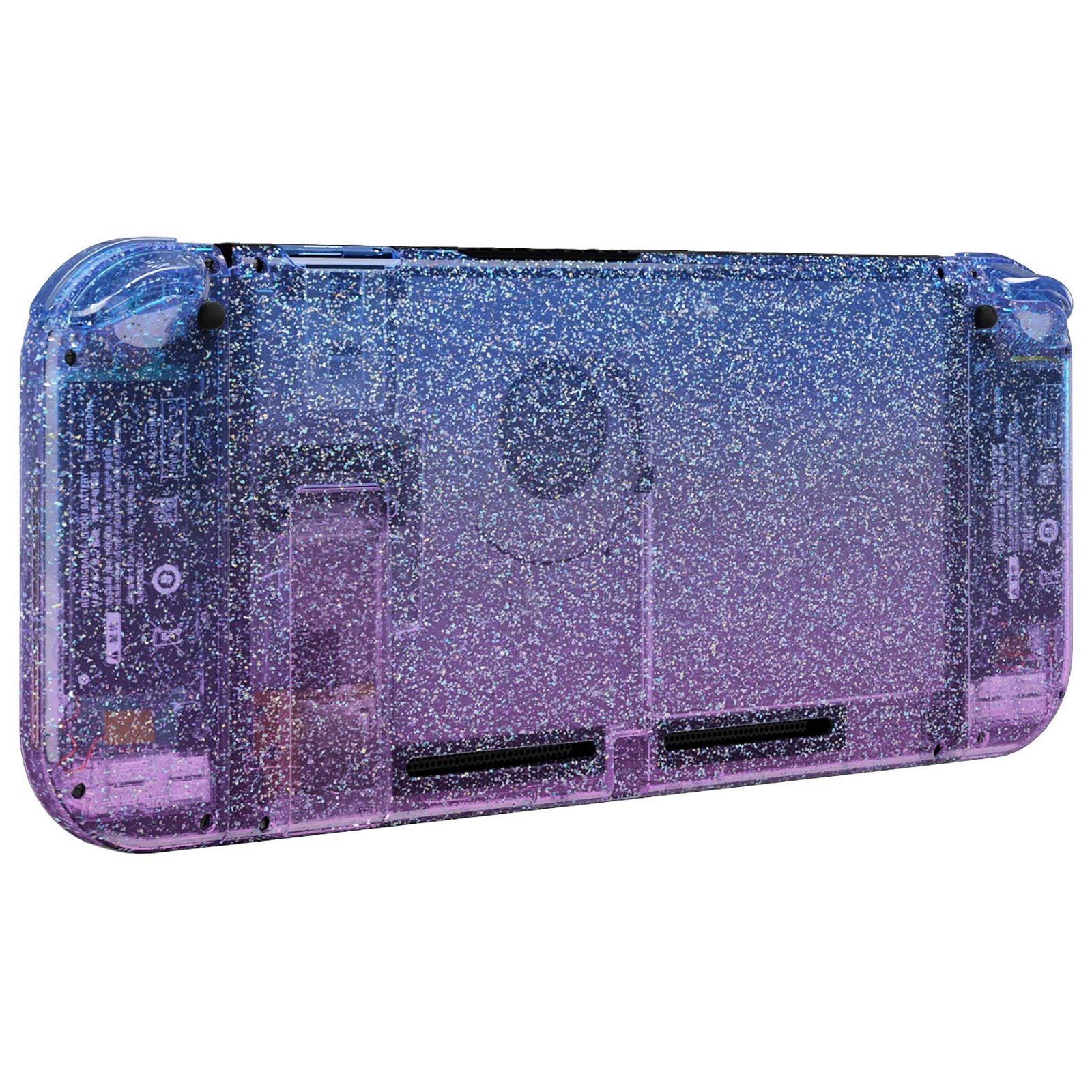 eXtremeRate Glitter Gradient Translucent Bluebell Replacement Full