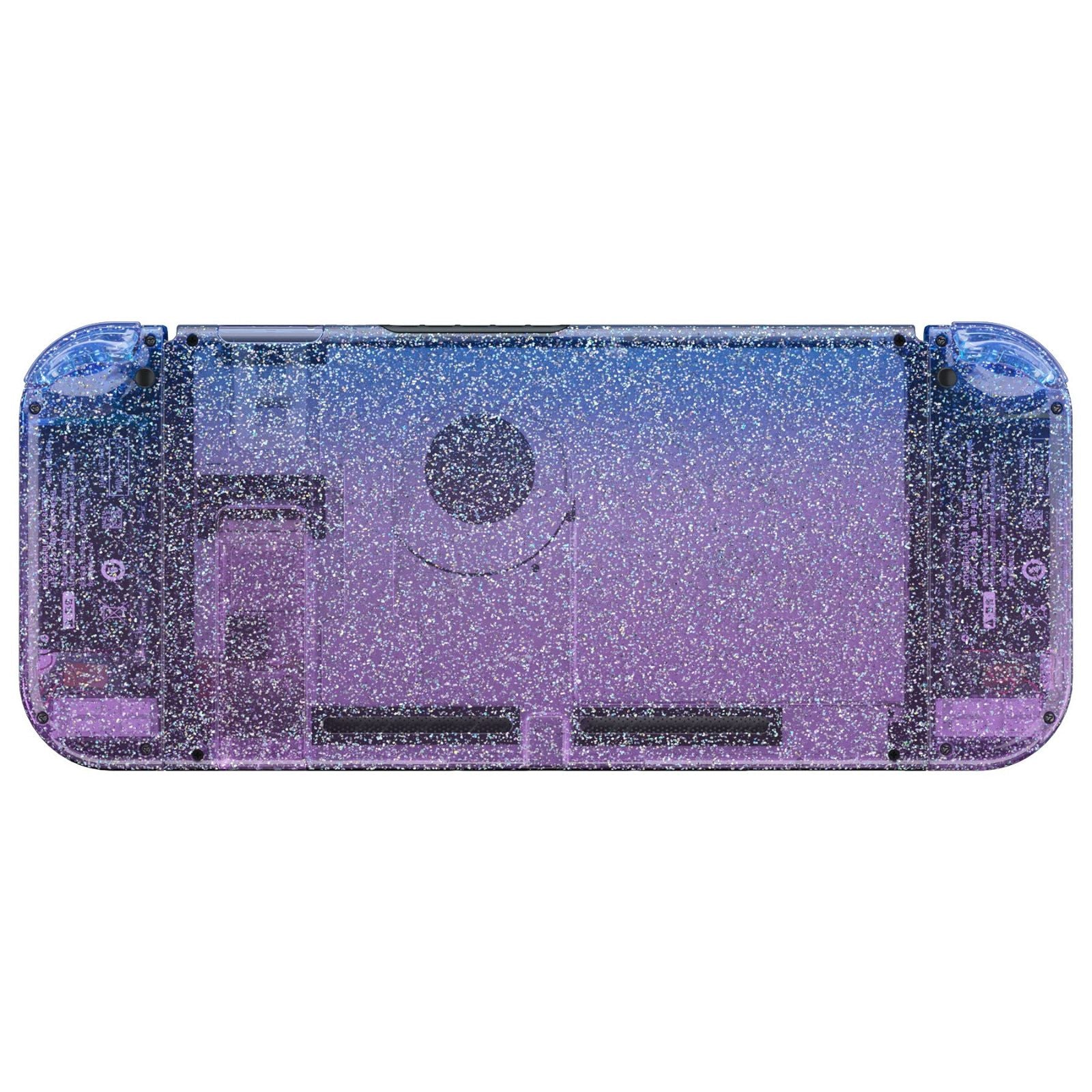 eXtremeRate Glitter Gradient Translucent Bluebell Replacement Full