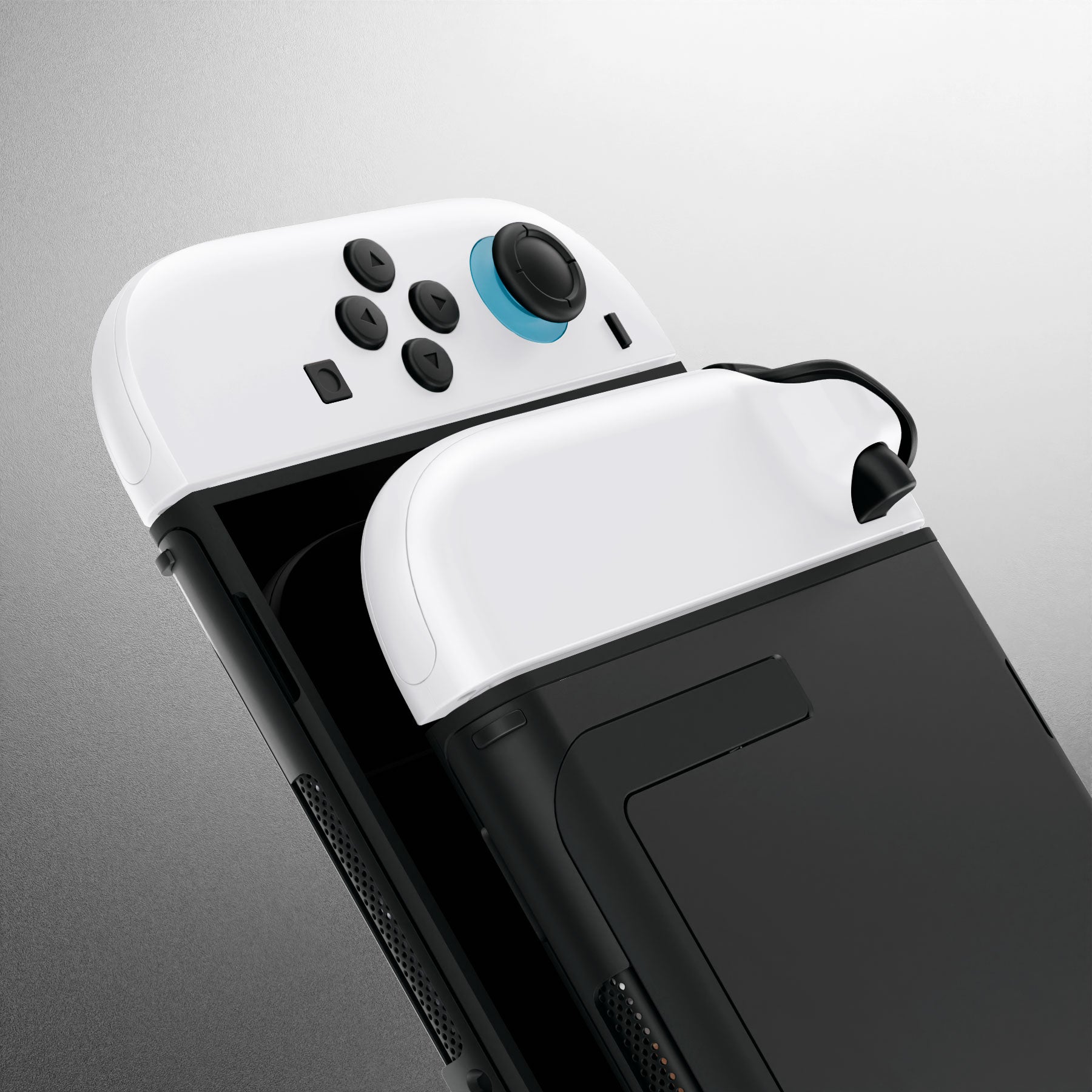 eXtremeRate White DIY Replacement Joycon Shells for Nintendo
