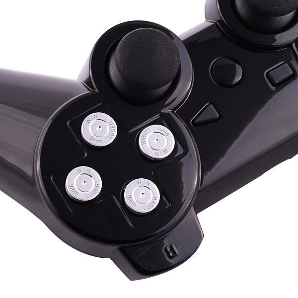 Aluminum Silver Bullet Buttons Compatible With PS3 PS4 Controller-P3J0202