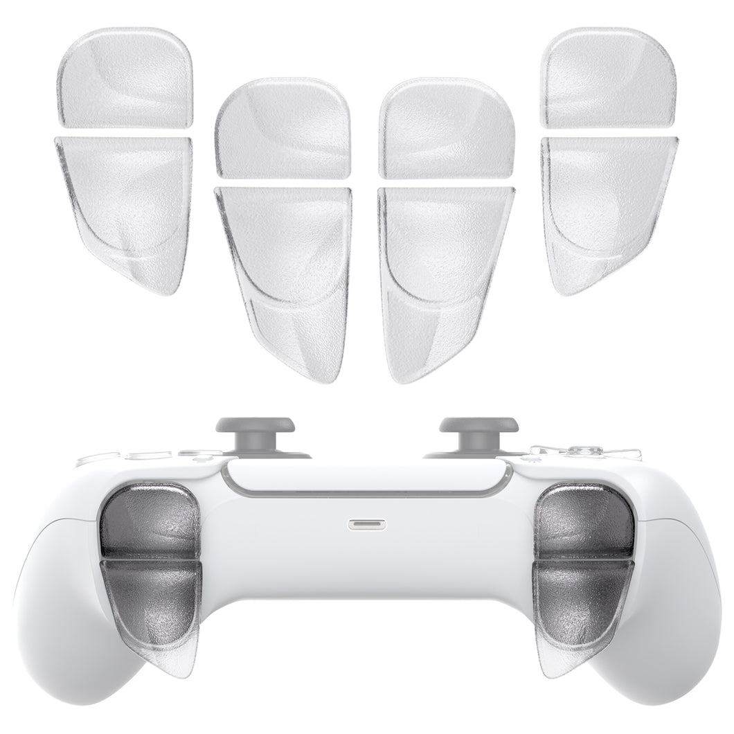 Clear 2 Pairs Shoulder Buttons Extention Triggers Compatible With PS5 Controller-PFPJ104