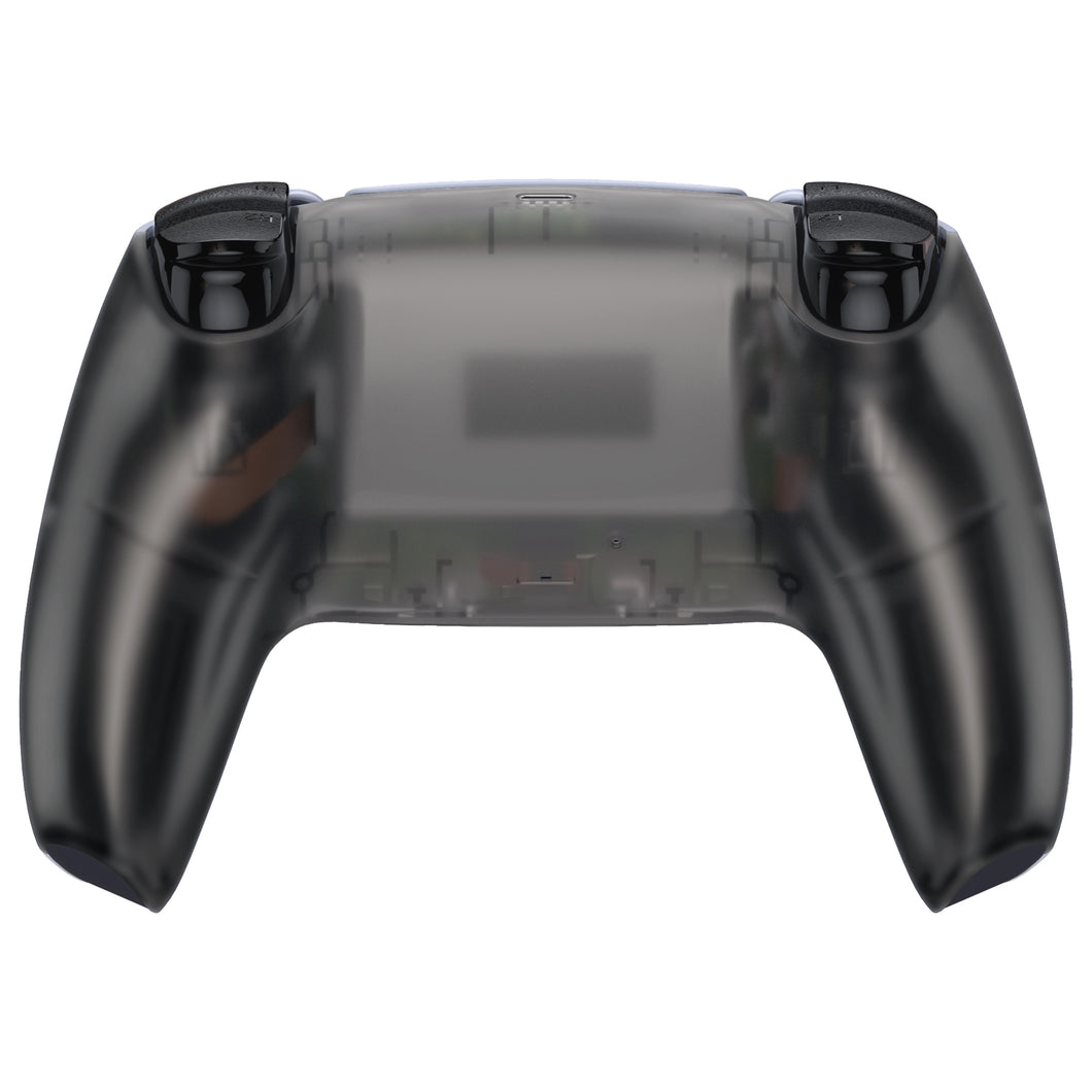 Clear Black Back Shell Compatible With PS5 Controller-DPFM5007WS