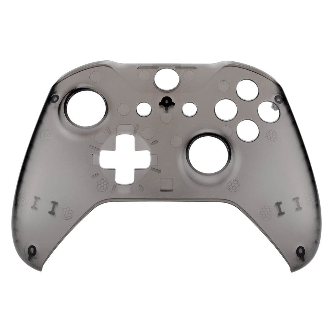 Clear Black Front Shell For Xbox One S Controller-SXOFM07WS