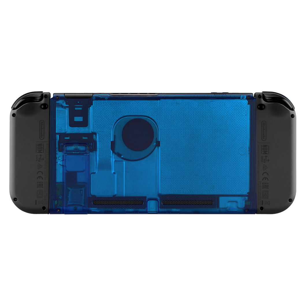 Clear Blue Backplate With Kickstand For NS Console-ZM504WS