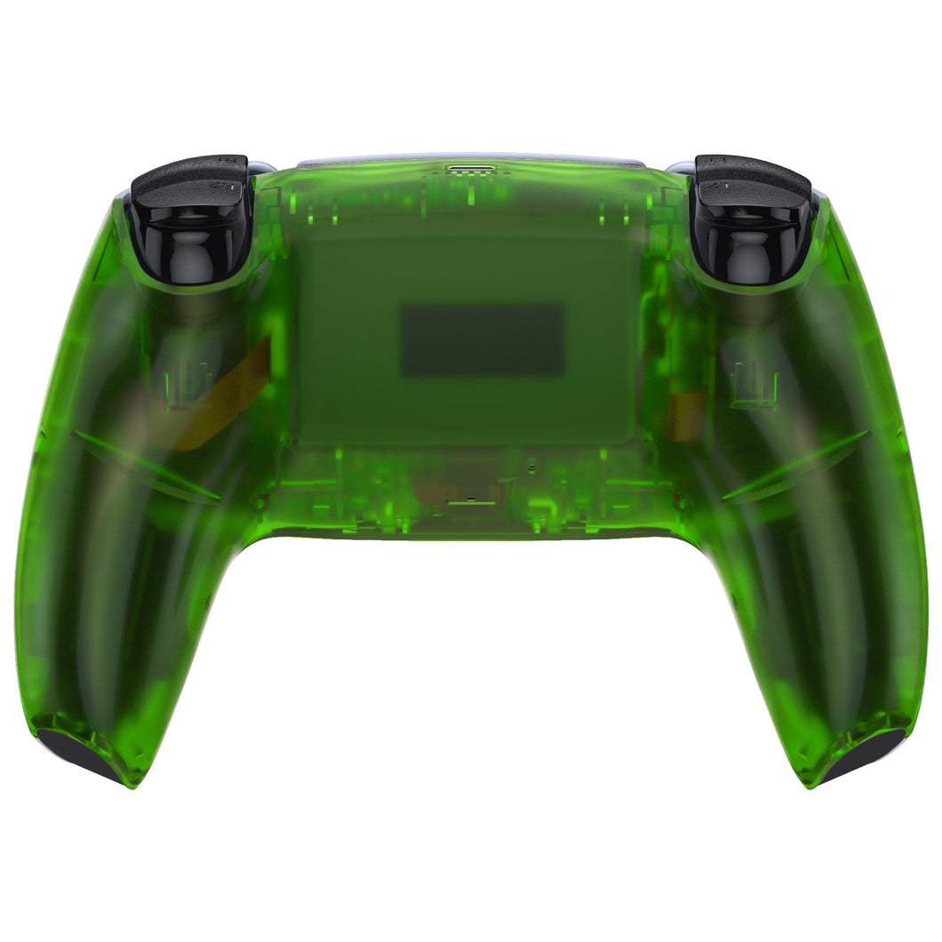 Clear Green Back Shell Compatible With PS5 Controller-DPFM5003WS