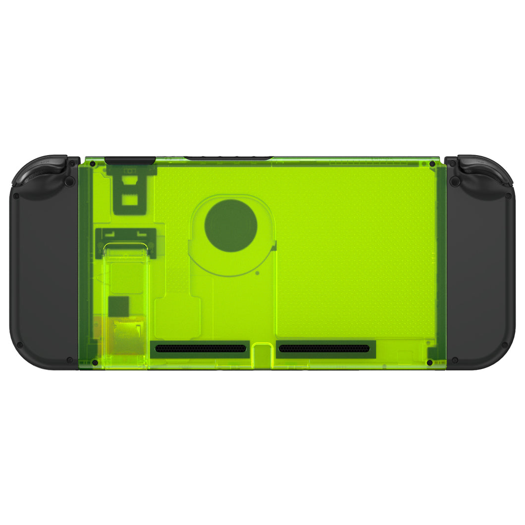 Clear Lime Green Backplate With Kickstand For NS Console-ZM511WS