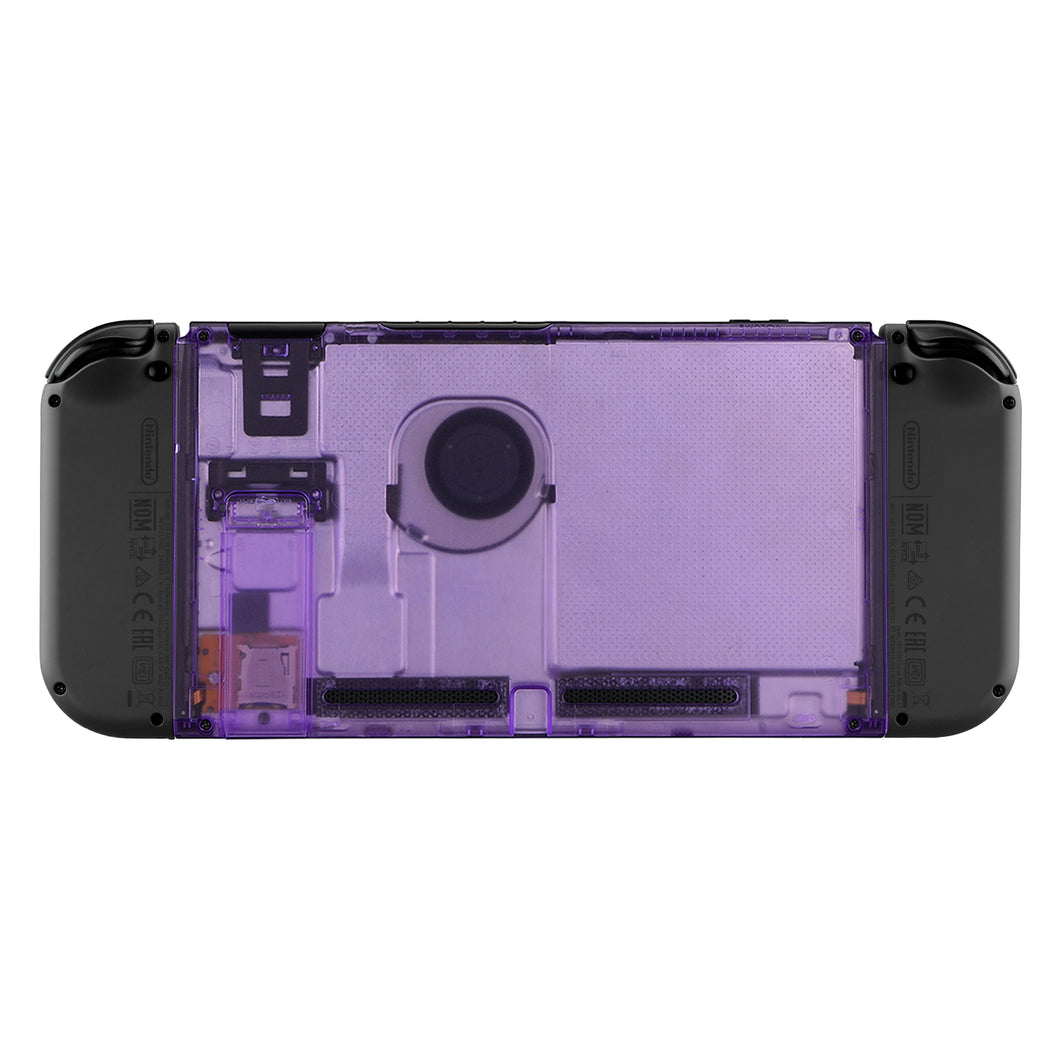 Clear Purple Backplate With Kickstand For NS Console-ZM505WS