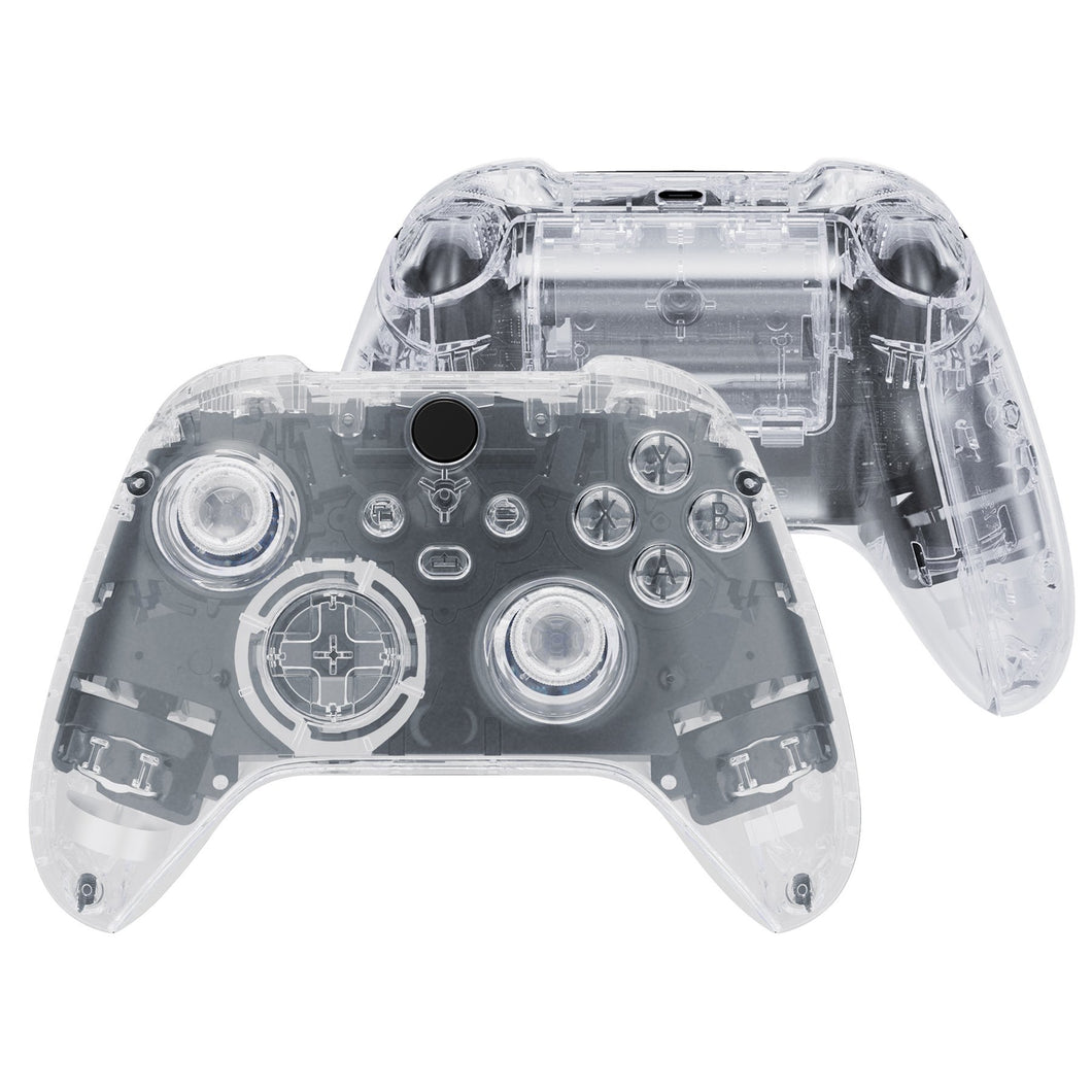 Clear Full Set Shell Kits For Xbox Series X/S Controller-QX3M501WS