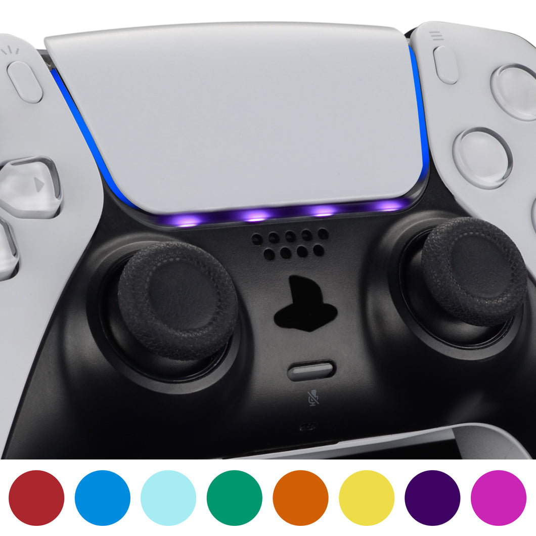 Custom Touchpad LED Lightbar Skin Decals Stickers Compatible With PS5 Controller-40 Pcs In 8 Colors-PFGZ014