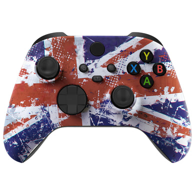 Soft Touch Impression UK Flag Front Shell For Xbox Series X/S Controller-FX3T142WS - Extremerate Wholesale