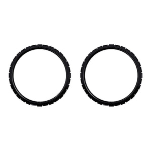 Solid Unpainted Black Accent Rings Compatible With PS5 Controller-JPF5009WS - Extremerate Wholesale