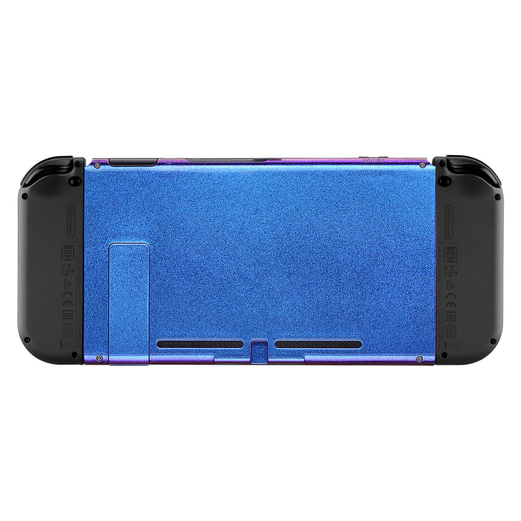 Glossy Chameleon Blue Purple Backplate With Kickstand For NS Console-ZP301WS
