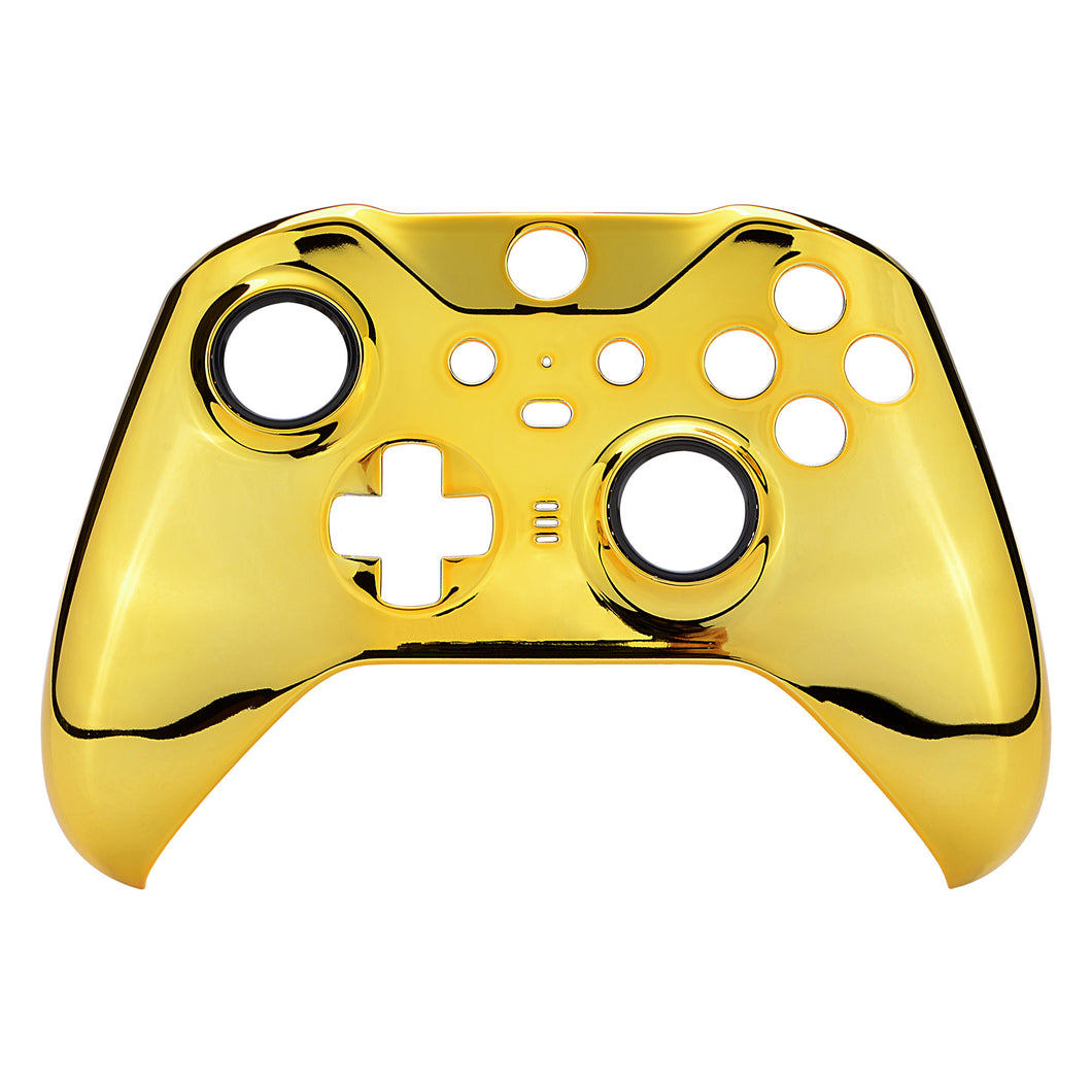 Glossy Chrome Gold Front Shell For Xbox One-Elite2 Controller-ELD401WS