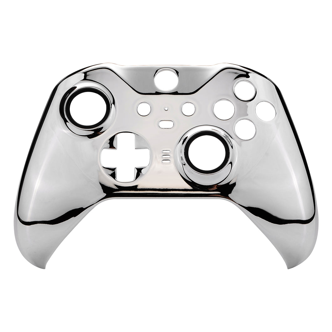 Glossy Chrome Silver Front Shell For Xbox One-Elite2 Controller-ELD402WS