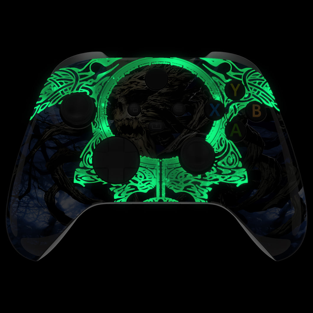 Glossy Glow in Dark - The Awakening of the Earth Lord Front Shell For Xbox Series X/S Controller-FX3T171WS