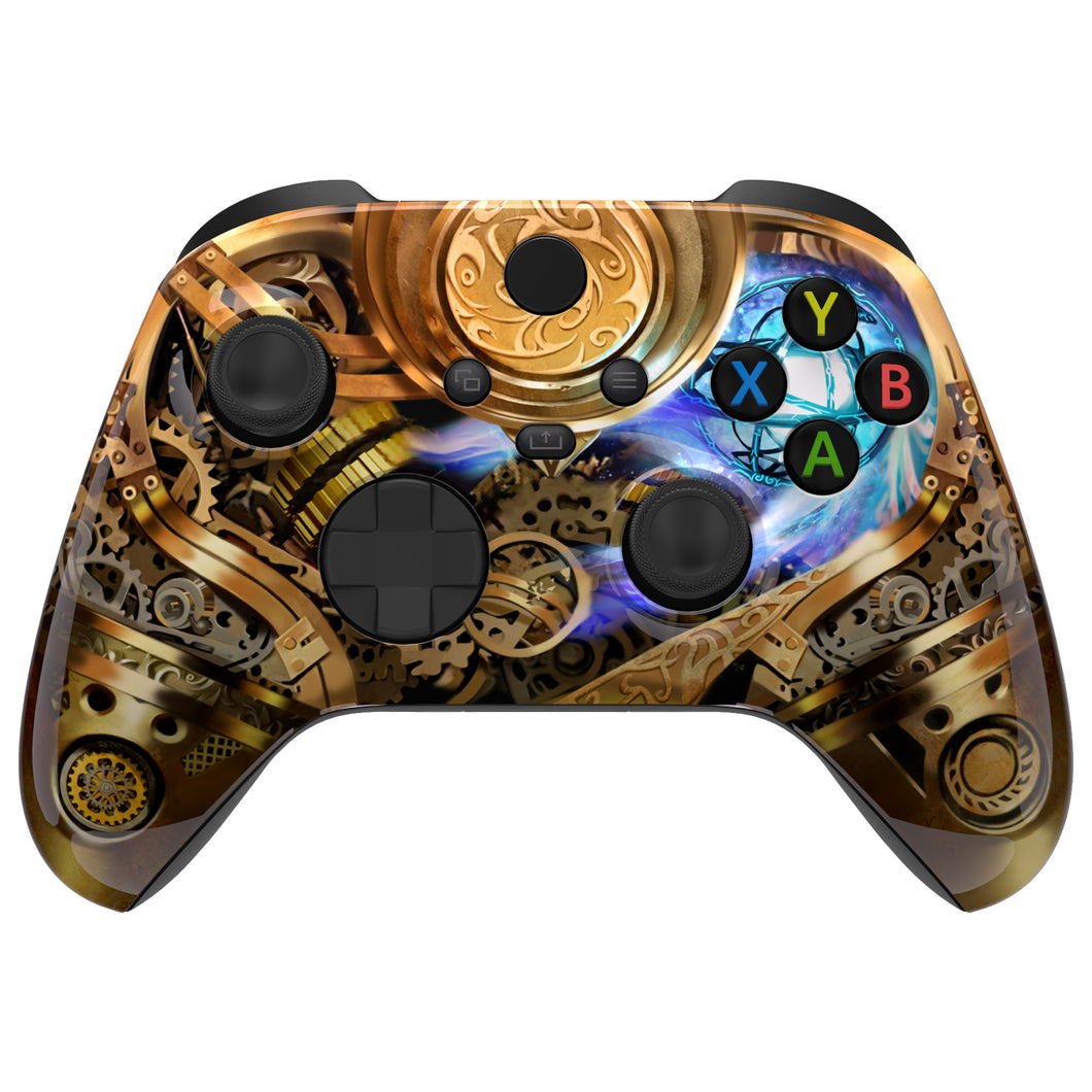 Glossy Steampunk & Magic Front Shell For Xbox Series X/S Controller-FX3T179WS
