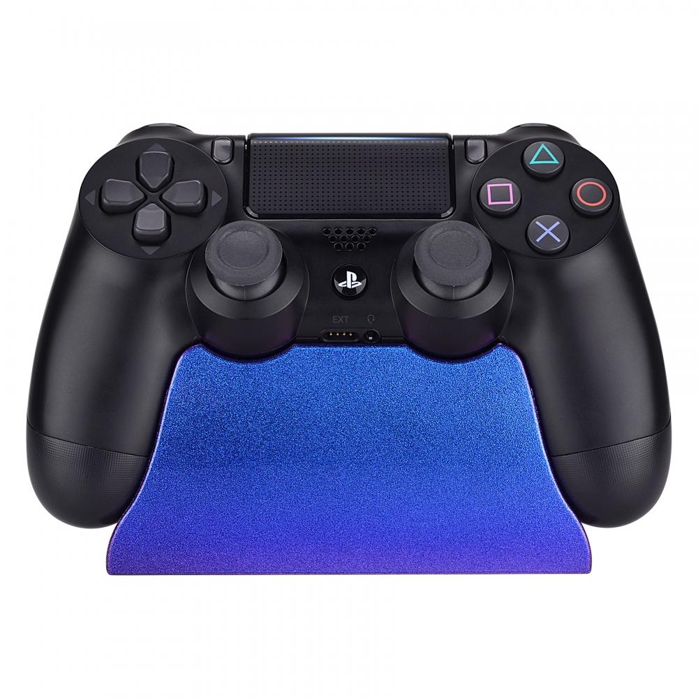 Glossy Chameleon Blue Purple Controller Display Stand Compatible With PS4 Controller-SP4H02WS