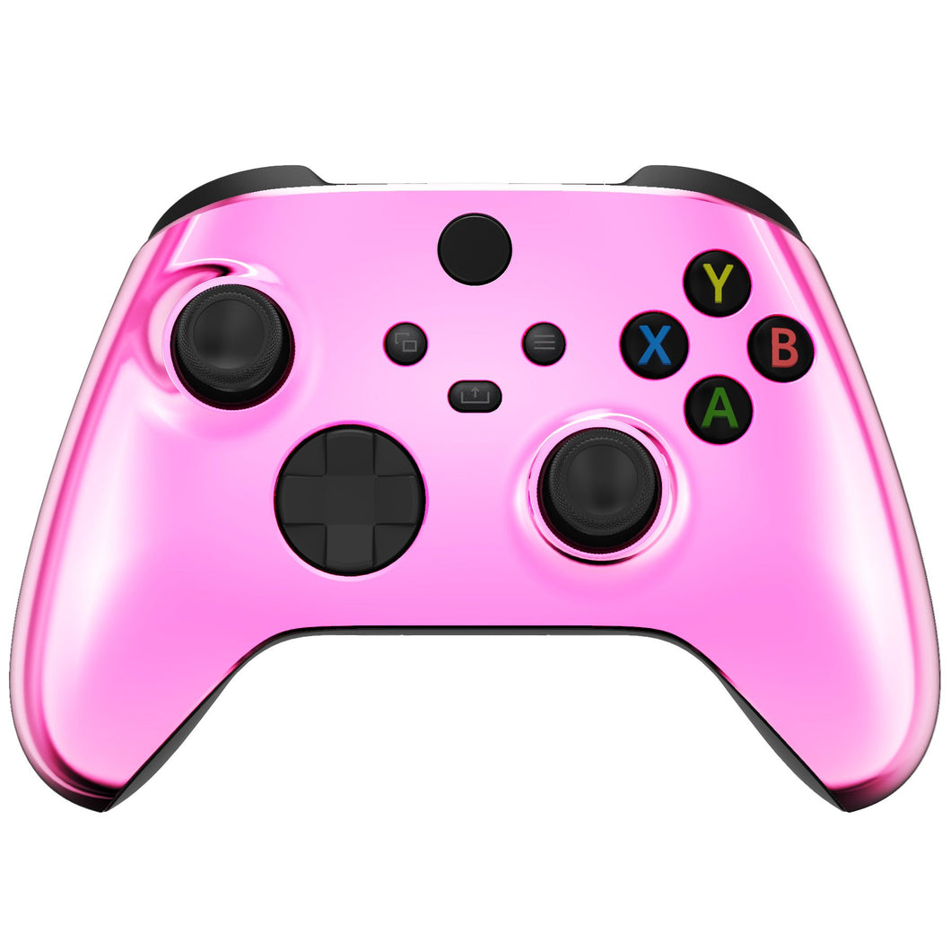 Glossy Chrome Pink Front Shell For Xbox Series X/S Controller-FX3D407WS