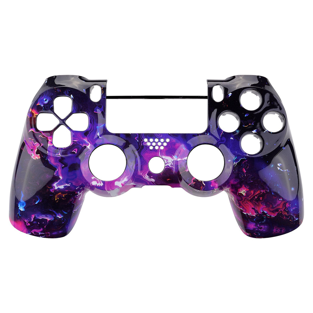 Glossy Surreal Lava Front Shell Compatible With PS4 Gen2 Controller-SP4FT49WS