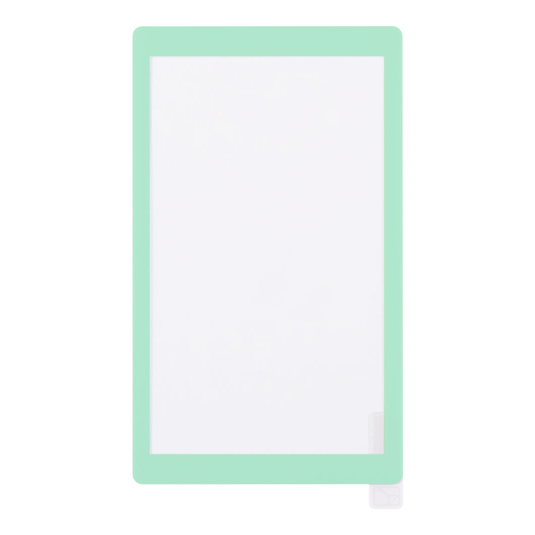 Misty Green Border Transparent HD Clear Saver Protector Film, Tempered Glass Screen Protector for NS Lite-HL732WS
