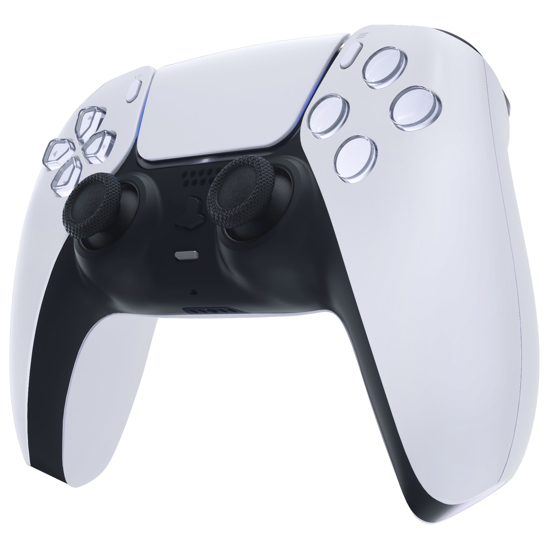Original White Front Shell Compatible With PS5 Controller-MPFM5006WS