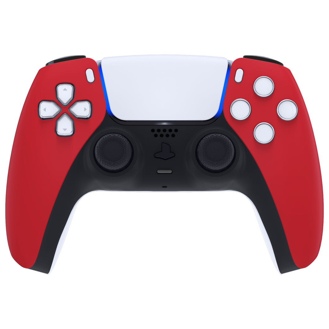 Passion Red Front Shell Compatible With PS5 Controller-MPFP3022WS