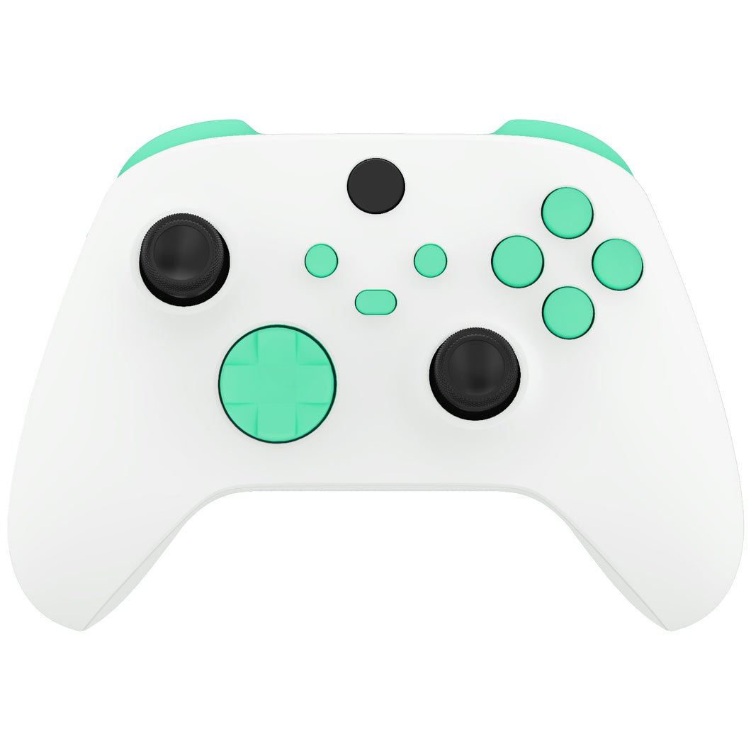 Blank Mint Green 13in1 Button Kits For Xbox Series X/S Controller-JX3514WS