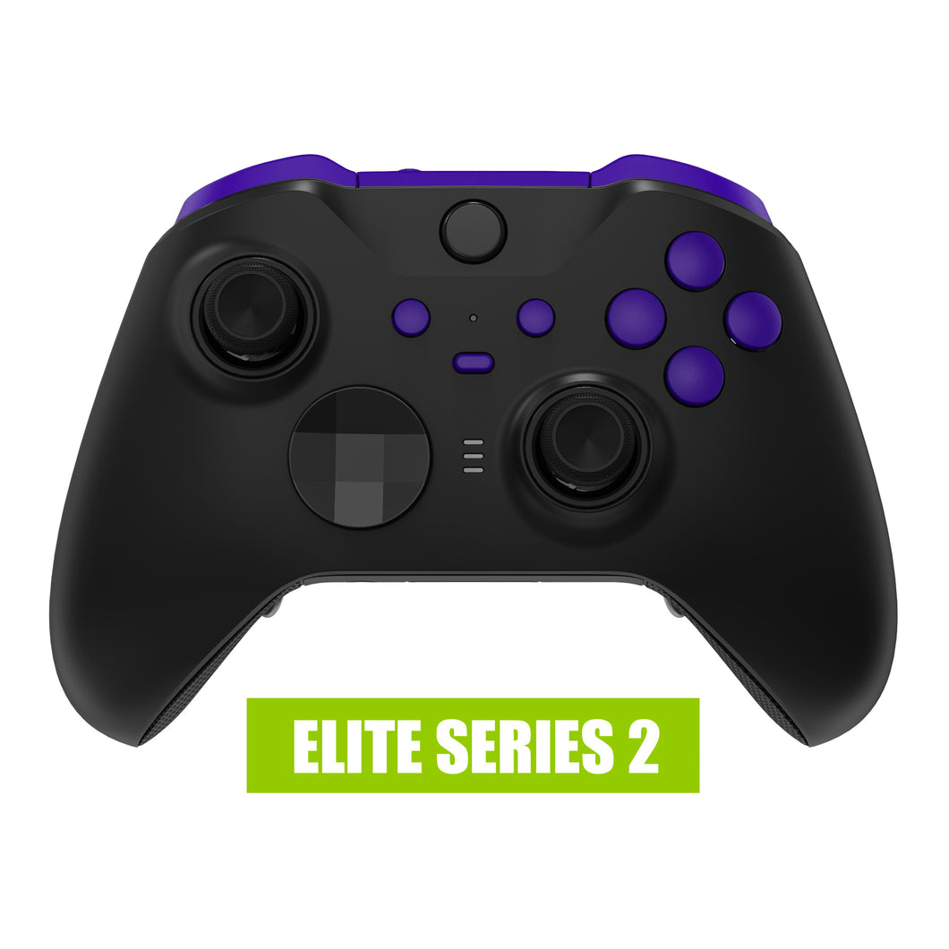 Matte UV Dark Purple 12in1 Button Kits For Xbox One-Elite2 Controller-IL107WS