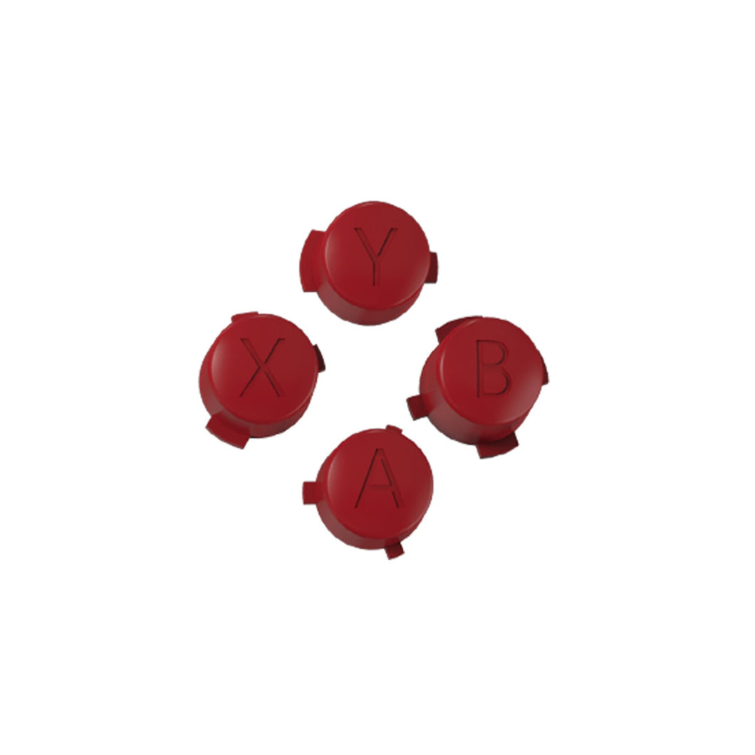 Solid Red ABXY Buttons For Xbox Series X/S Controller-JX3602WS - Extremerate Wholesale