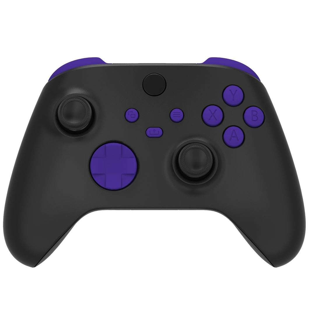 Matte UV Dark Purple 13in1 Button Kits For Xbox Series X/S Controller-JX3107WS