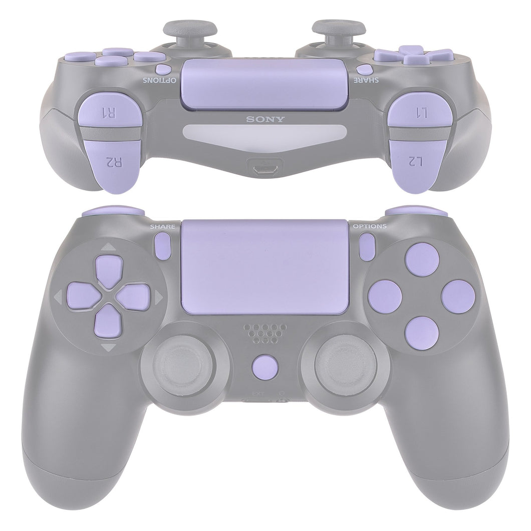 Matte UV Light Violet 13in1 Button Kits Compatible With PS4 Gen2 Controller-SP4J0412WS