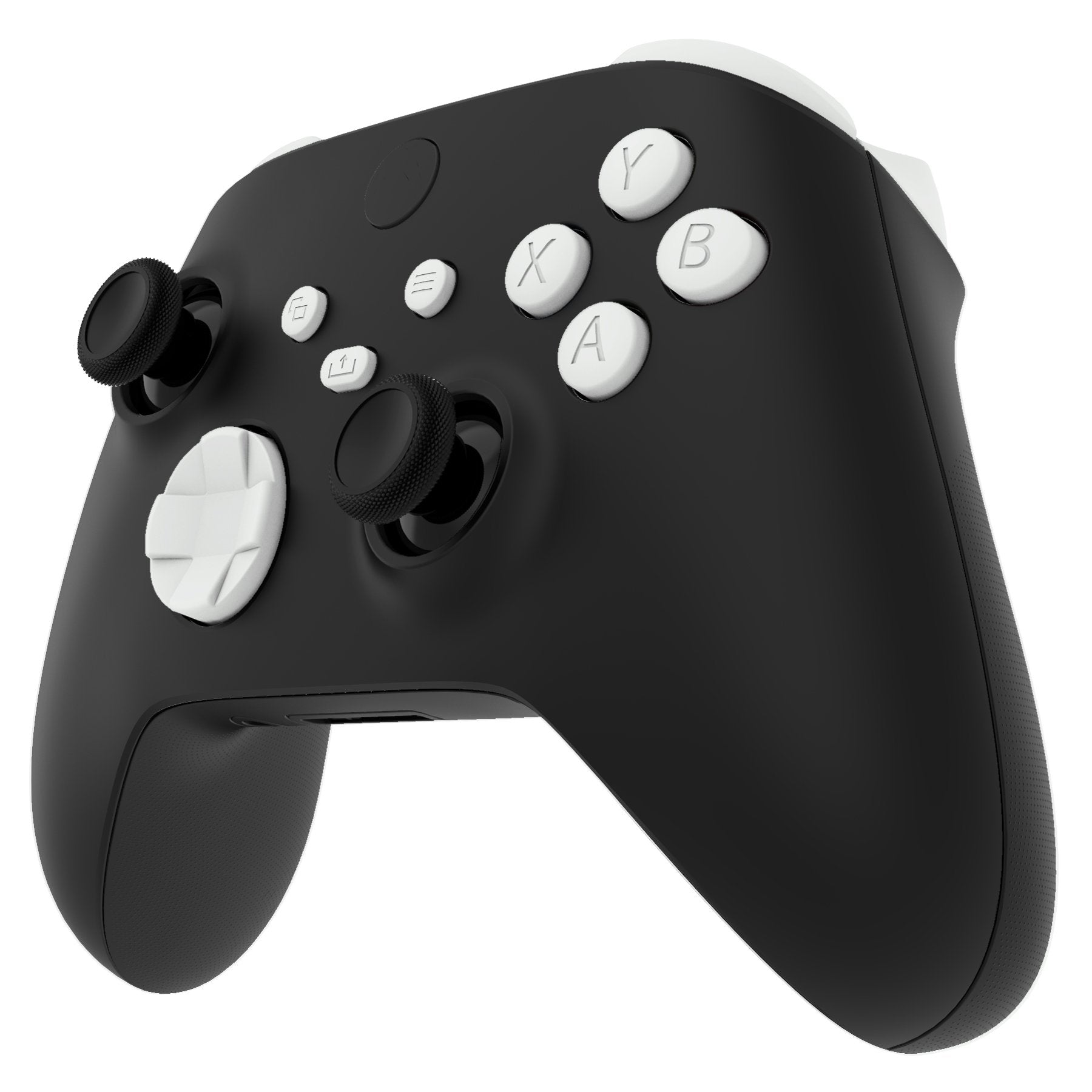 PS4/Xbox コントローラーセット 13個 White 13in1 Button Kits For Xbox Series X/S Controller-JX3108WS