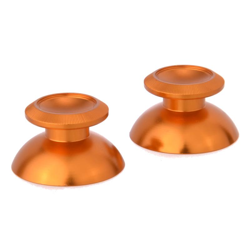 Metal Aluminum Gold Thumbsticks Compatible With PS4 Controller-P4J0301