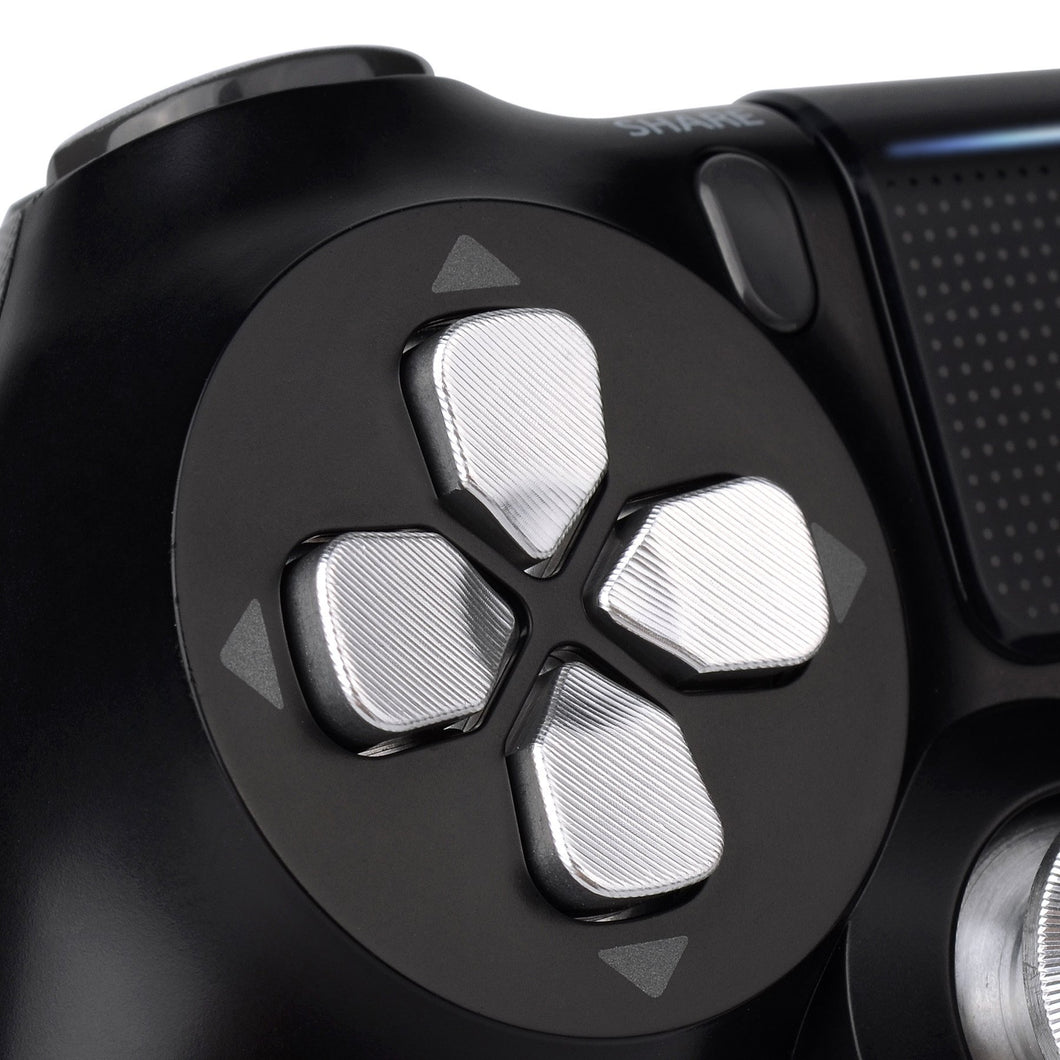 Metal Silver Dpad Compatible With PS4 Controller-P4J0526