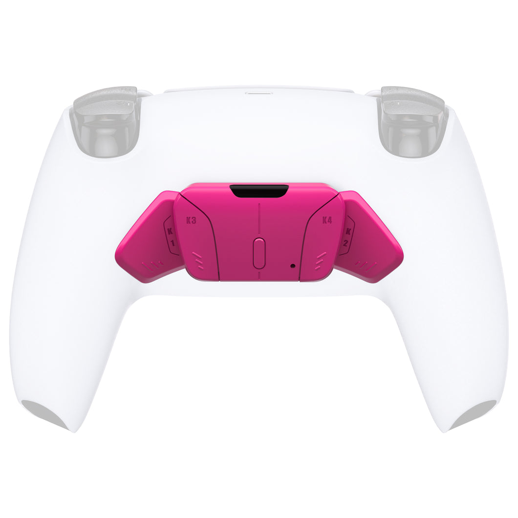 Solid Nova Pink Replacement Redesigned K1 K2 K3 K4 Back Buttons Housing Shell Compatible With PS5 Controller Extremerate Rise4 Remap Kit-VPFM5008 - Extremerate Wholesale