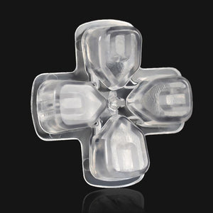 Transparent Clear White Dpad Compatible With PS4 Controller-P4J0523 - Extremerate Wholesale