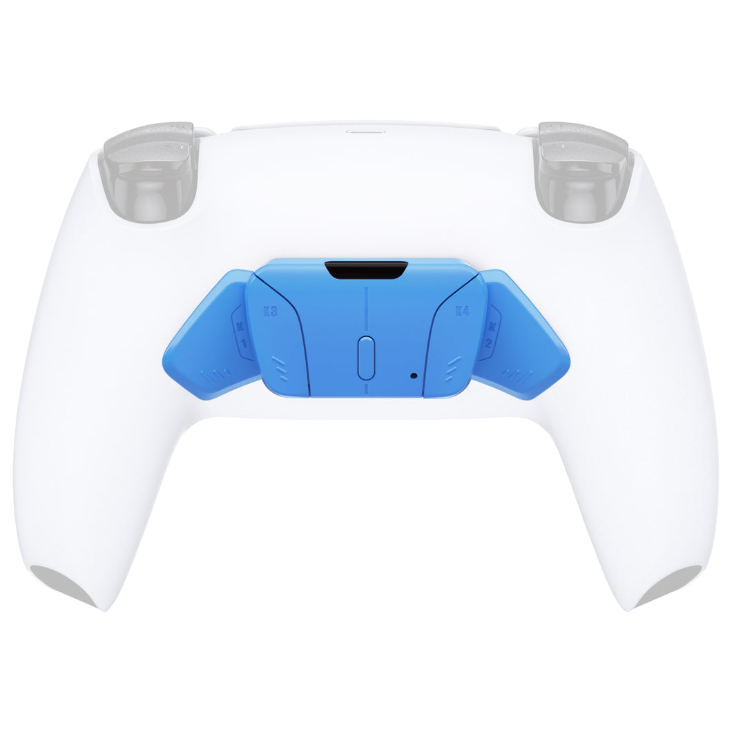 Solid Starlight Blue Replacement Redesigned K1 K2 K3 K4 Back Buttons Housing Shell Compatible With PS5 Controller Extremerate Rise4 Remap Kit-VPFM5005