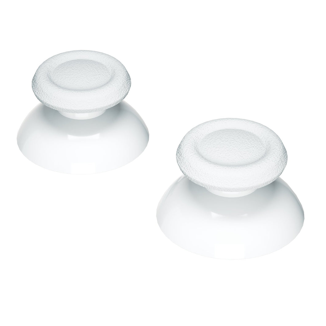 Replacement White Thumbsticks Compatible With PS4 Controller-P4J0110WS