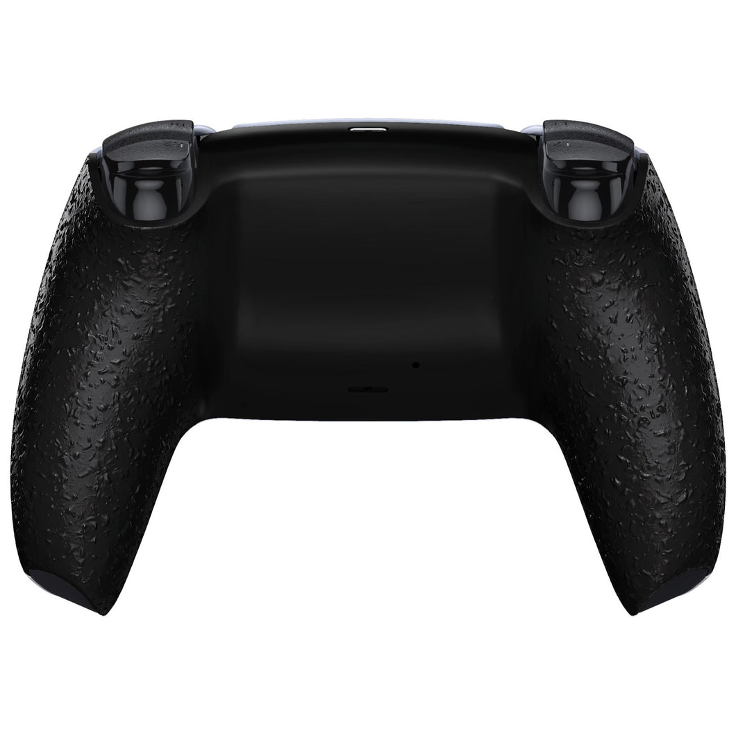 Rubberized Black Back Shell Compatible With PS5 Controller-DPFP3013WS