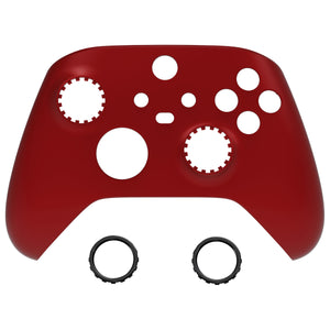 Vampire Red Magnetic Replacement Front Housing Shell With Accent Rings For Xbox Series X & S Controller & Xbox Core Controller Model 1914 - MX3P3001WS - Extremerate Wholesale