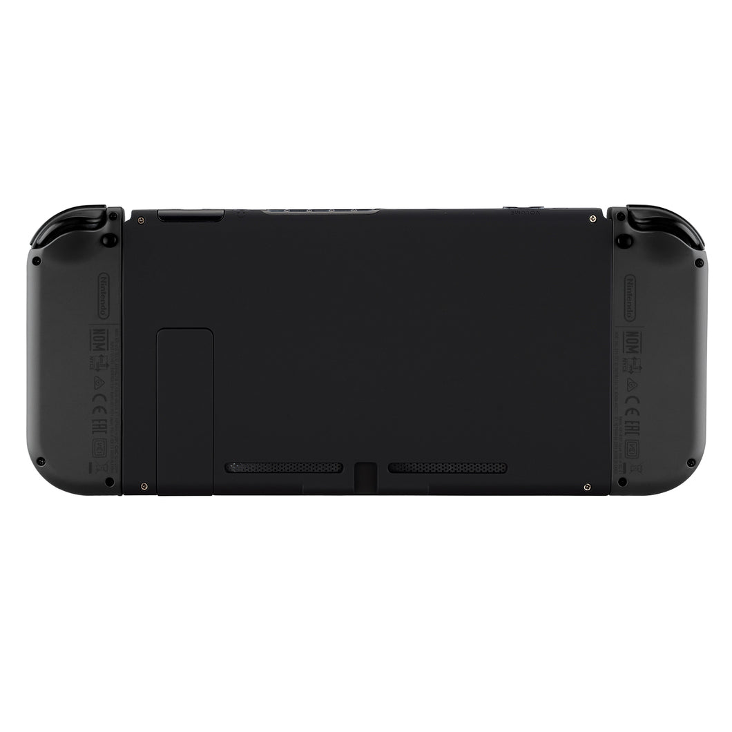 Soft Touch Black Backplate With Kickstand For NS Console-ZP310WS