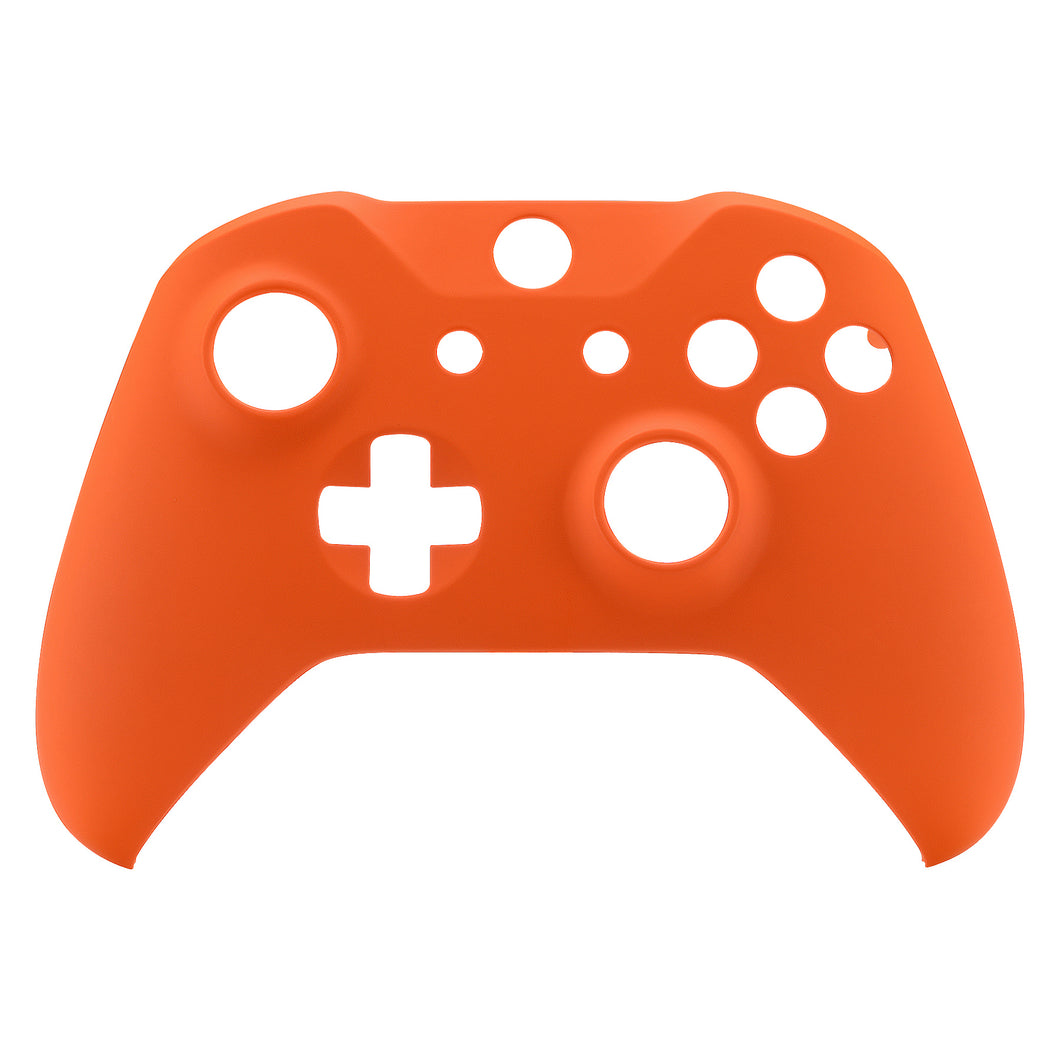 Soft Touch Bright Orange Front Shell For Xbox One S Controller-SXOFX02WS