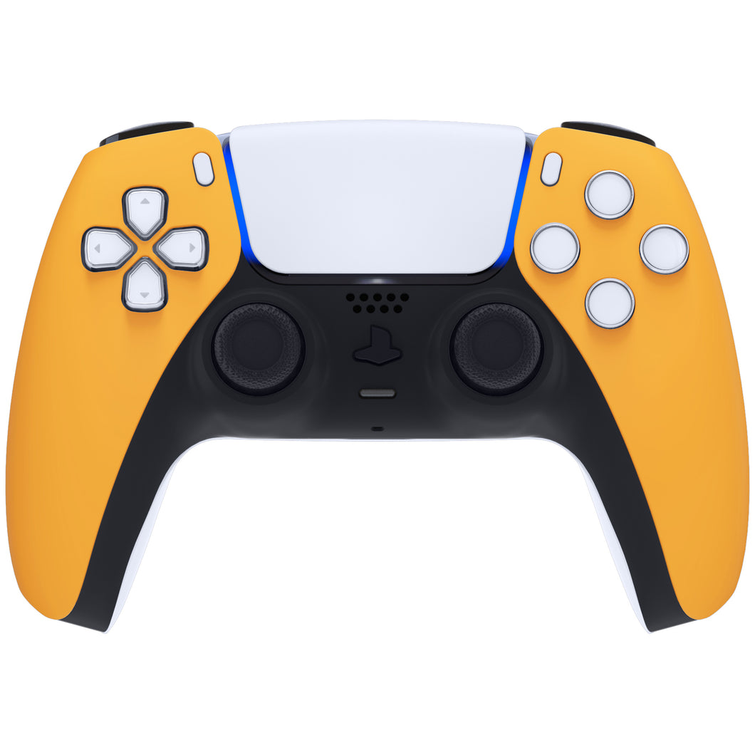 Caution Yellow Front Shell Compatible With PS5 Controller-MPFP3011WS
