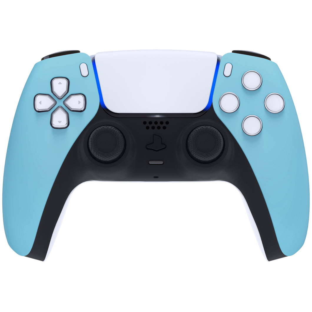 Heaven Blue Front Shell Compatible With PS5 Controller-MPFP3013V1WS