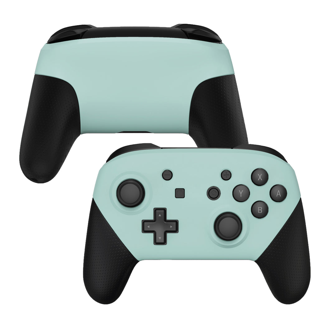 Light Cyan Front Back Shells For NS Pro Controller-MRP327WS